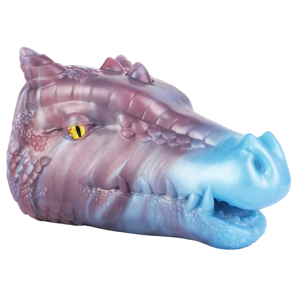 Fantasy Flame Dragon Monster Masturbator Soft Tight Vagina Liquid Silicone Male Masturbation Cup Adult Sex Toys
