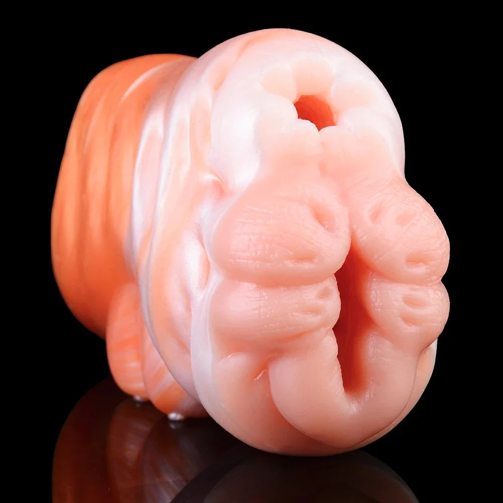 Fantasy Masturbator Corgi Pussy Male Masturbator Cup Artificial Realistic Vagina for Men Soft Silicone Adult Toys