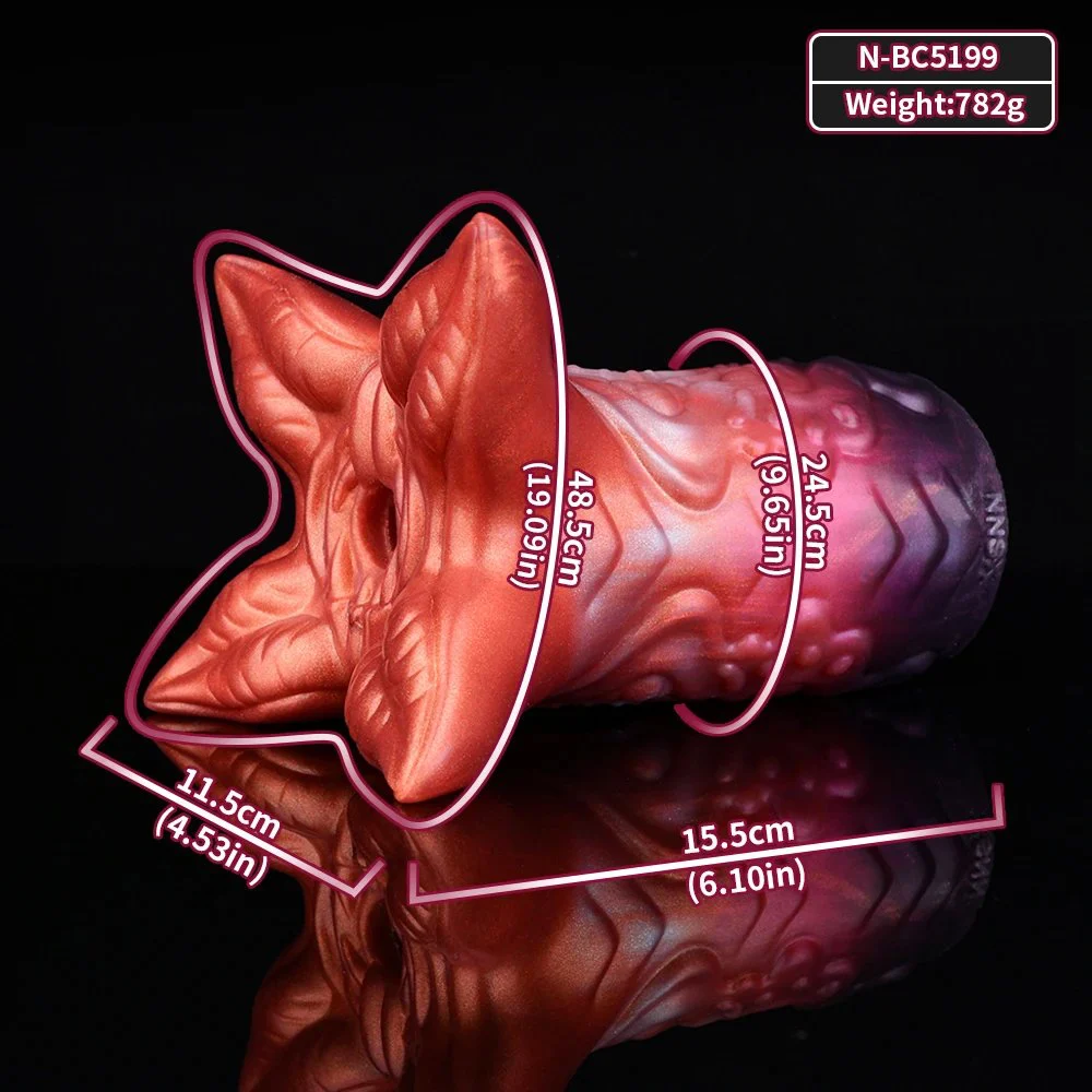 Fantasy Plant Masturbator Male Genital Massage Masturbation Cup Soft Silicone Pocket Pussy Adult Sex Toys