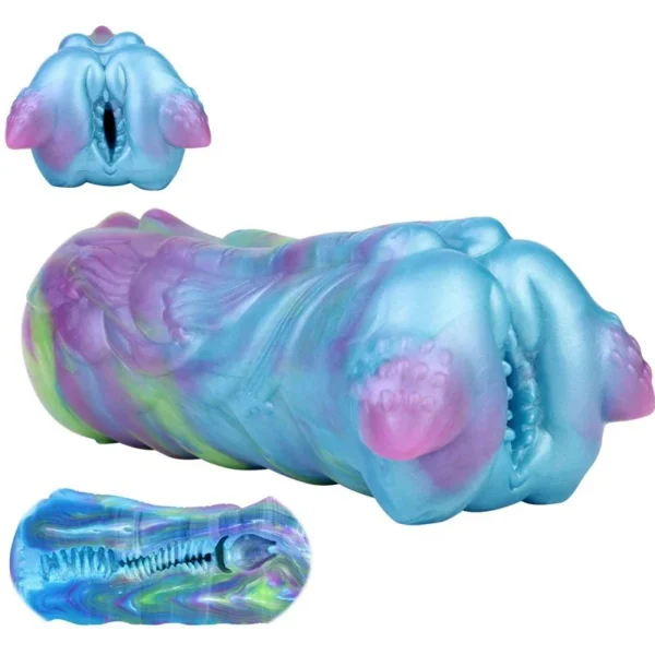 Fantasy Rabbit Animal Masturbator Soft Silicone Male Masturbation Realistic Vagina Prostate Massager Sex Toys for Men