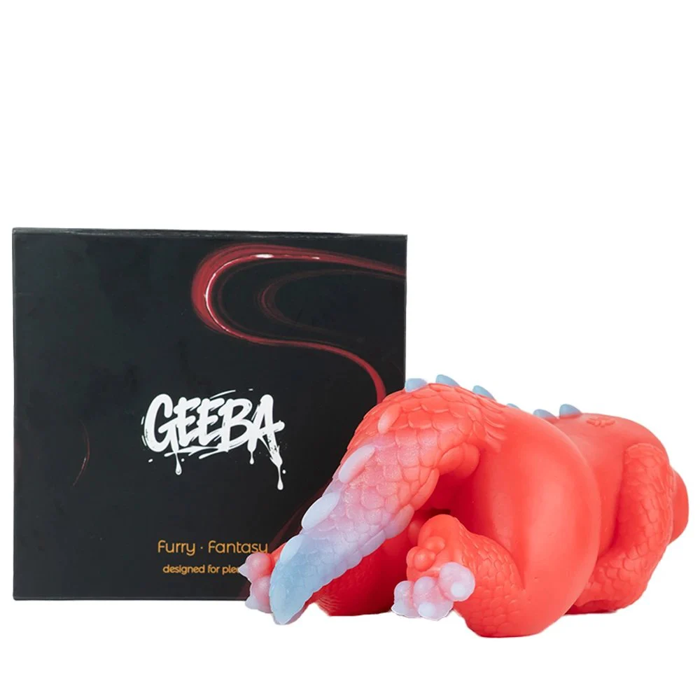 Fantasy Red Blue Dragon Male Masturbator Silicone Adult Men's Pocket Pussy Realistic Vagina Stroker Men Sex Toys
