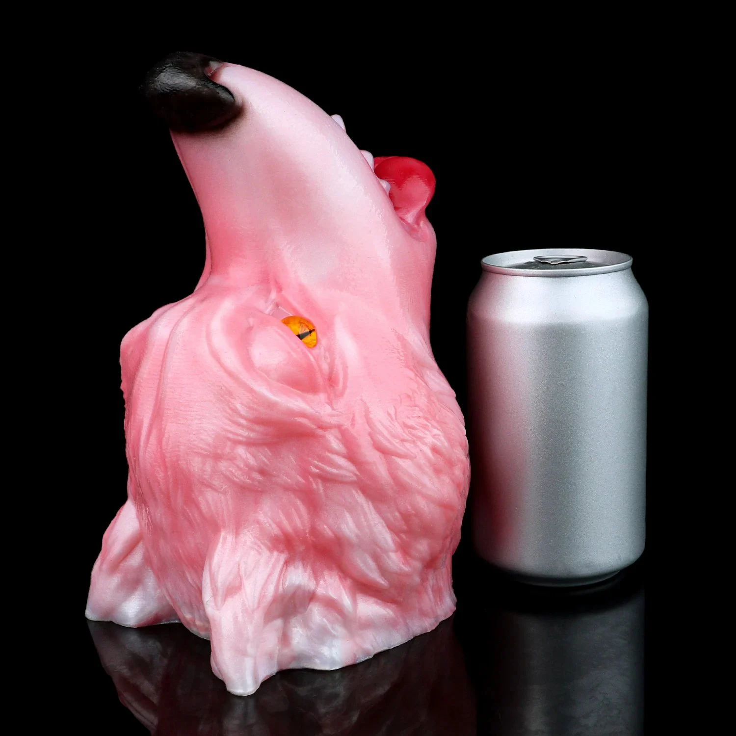 Animal fox Head Fantasy Masturbator Sex Dolls for Men,Animal Pocket Pussy Silicone Breasts Toy Lifelike Textured for Men