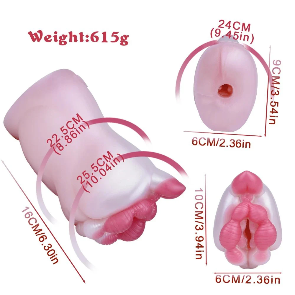 Fantasy Pocket Pussy Adult Sex Toy Silicone Male Masturbator for Man