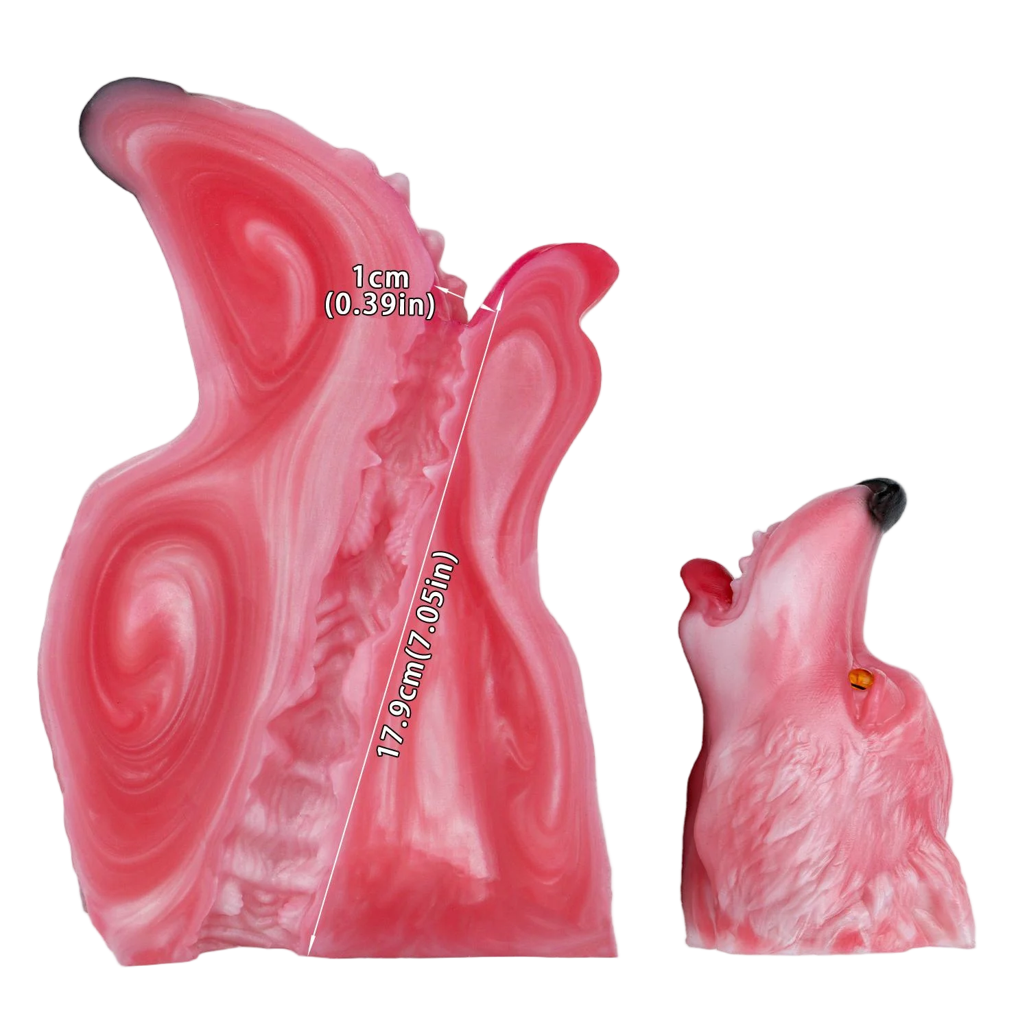 Animal fox Head Fantasy Masturbator Sex Dolls for Men,Animal Pocket Pussy Silicone Breasts Toy Lifelike Textured for Men