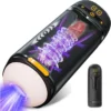 10 Frequency Automatic Thrusting Sucking Vibration Male Masturbation Machine Sex Toys Men