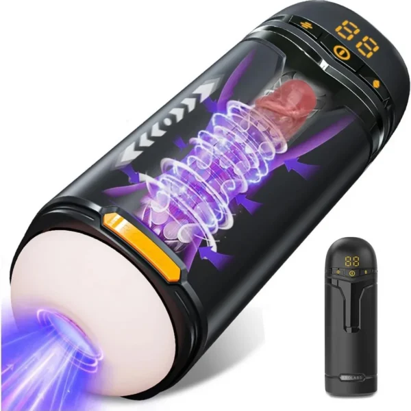 10 Frequency Automatic Thrusting Sucking Vibration Male Masturbation Machine Sex Toys Men