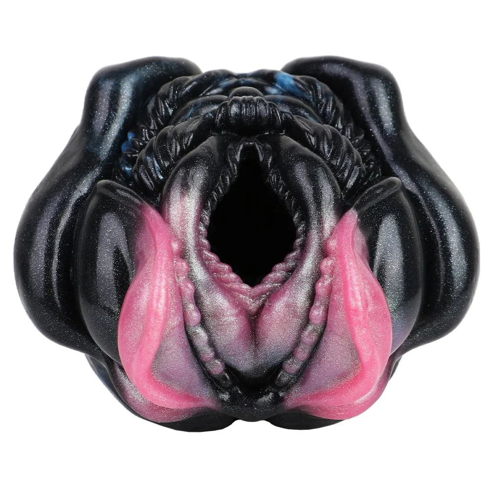 Fantasy Monster Pussy Soft Liquid Silicone Male Masturbation Cup Pocket Adult Sex Toy