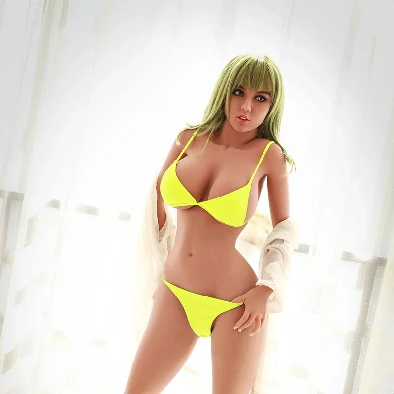 Full-Size Adult Love Dolls with Huge Breasts Stand Silicone Sex Dolls Non-Inflatable for Adults