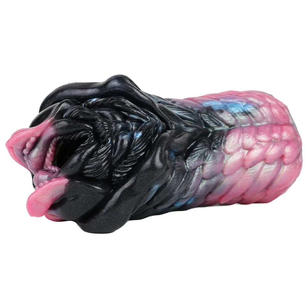 Fantasy Monster Pussy Soft Liquid Silicone Male Masturbation Cup Pocket Adult Sex Toy
