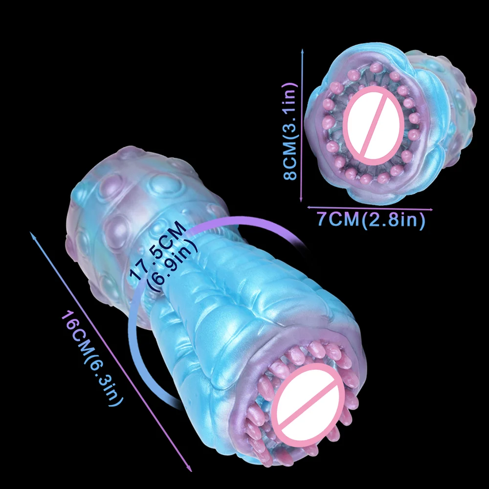 Men's Aircraft Cup Male Masturbator Real Touch Sexy Female Masturbation Toys Pocket Silicon Vagina for Men