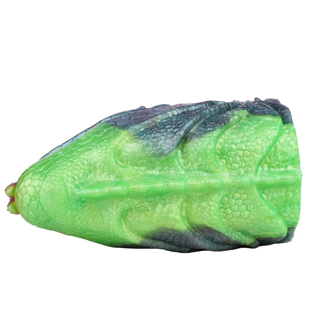 Fantasy Beast Emerald Whisper Dragon Soft Silicone Masturbator Sexual Fantasy Mouth Male Masturbator Adult Toys