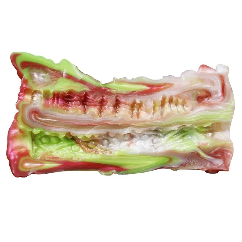 Fantasy Cattle Airplane Cup Masturbating Sex Toy Soft Suction Cup Anal Sex Toy Realistic Skin Silicon Vagina for Men