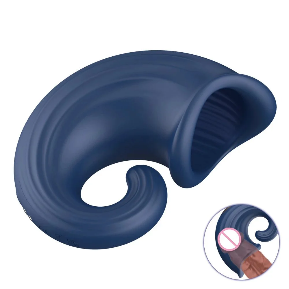 Horn Shaped Male Masturbator Sex Toys for Men Penis Massager Sucker Cock Massager Premium Product for Individual Pleasure