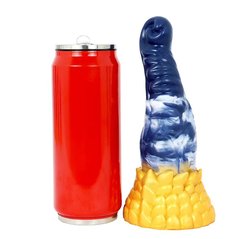 Super Soft Flexible High-grade Silicone Dildo Colorful Fantasy Sex Toys with Huge Head for Butt Plug Male Pleasure Toys