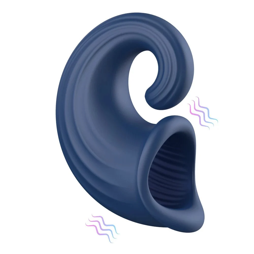Horn Shaped Male Masturbator Sex Toys for Men Penis Massager Sucker Cock Massager Premium Product for Individual Pleasure