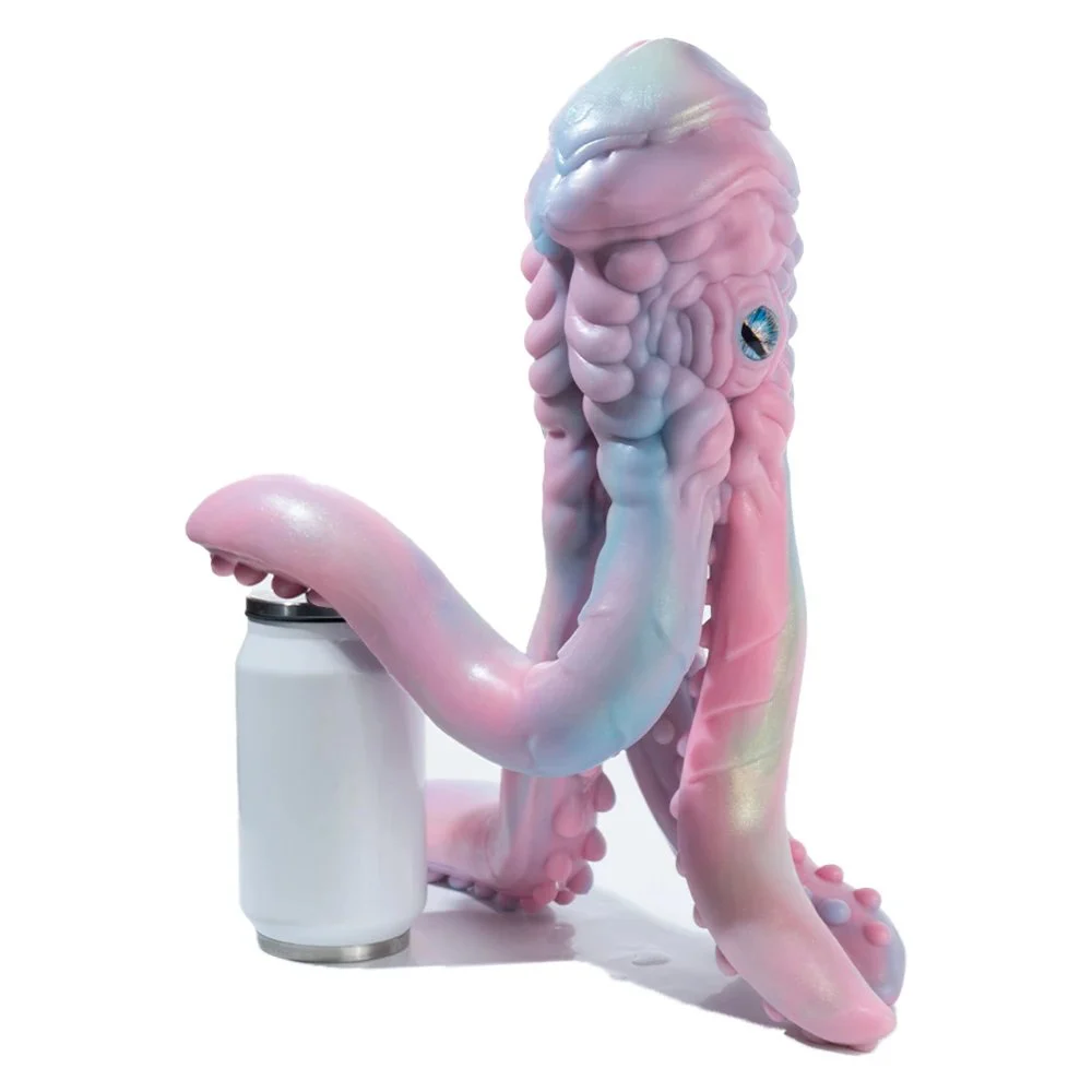 Fantasy Octopus Single Channel Male Masturbator Pocket Pussy Man's With Four Long Anal Plug Realistic Vagina Toys