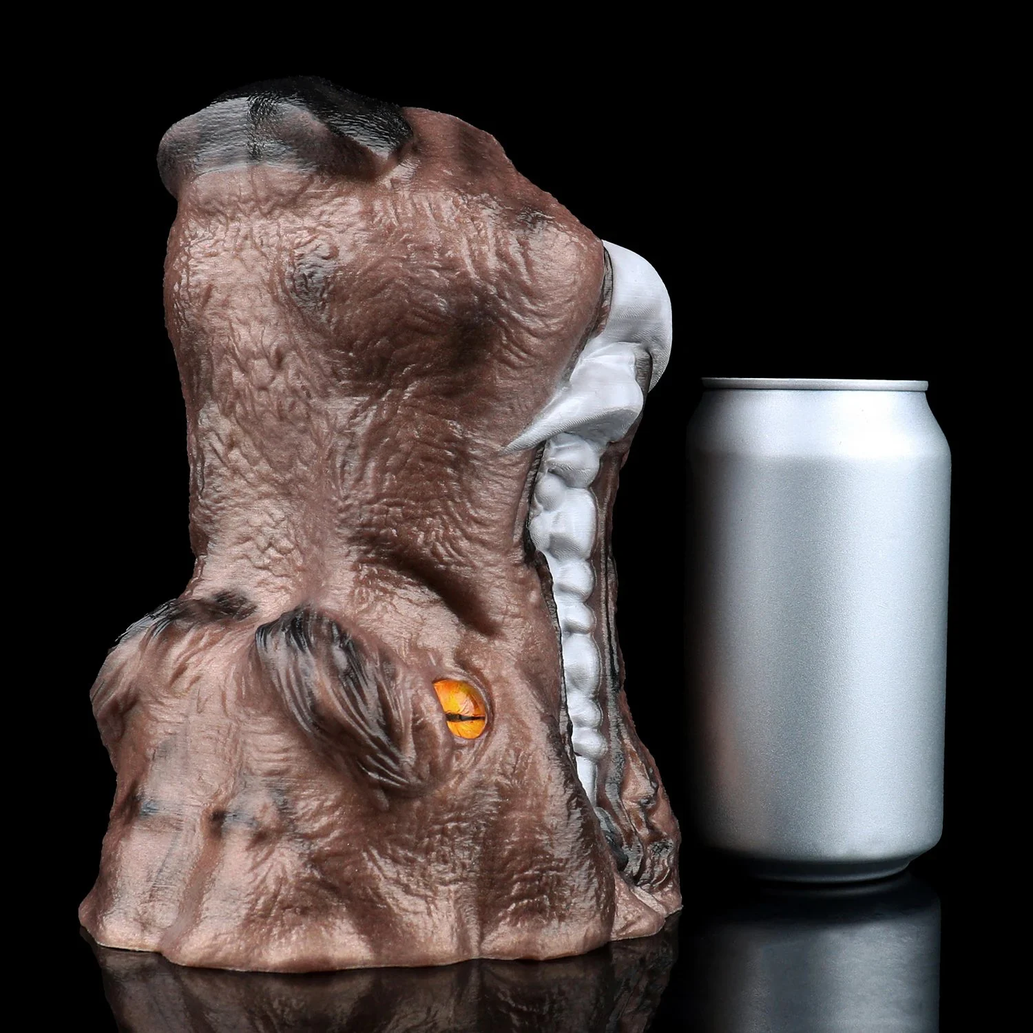 Real Wolf Head Male Masturbator Pocket Pussy Stroker Onahole Animal Vagina Sex Toys Adult Supplies Sex Toy Drop