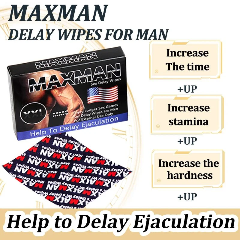 Delay Wipe 10Pcs Box Sex Delay Wipes Strong Men Delay Wet Tissues Max Man Delay Wipe
