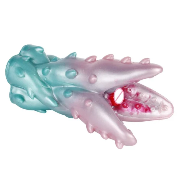 Male Masturbation Toys Machine Device Soft Flexible Sex Toys Adult Glans Stimulator Glans Massager for Male