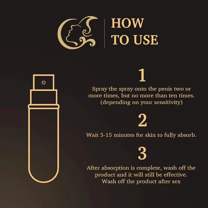 Delay Spray 5ML Natural Herbal Sexual Delay Ejaculation Men's Delay Spray