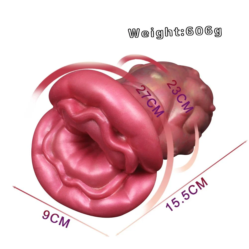 Realistic Male Monster Pocket Pussy Masturbator 3D Vagina Manual Masturbator Cup Pocket Pussy Liquid Silicone Sex Toy for Men