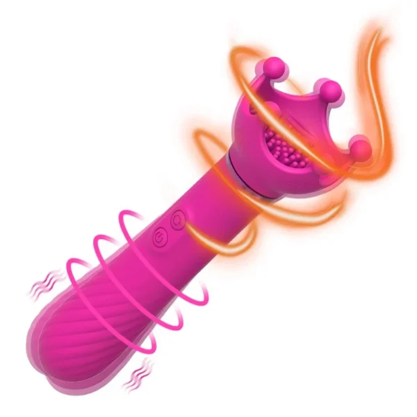 3 in 1 Finger Patting G Spot Rabbit Vibrator Sex Toys for Adult Woman Clitoral Stimulator Flap Dildo Vibrator