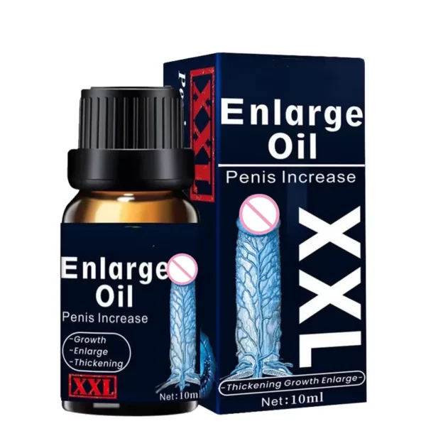 Male Private Care Exercise Men Private Parts Enlargement Massage Oil for Man