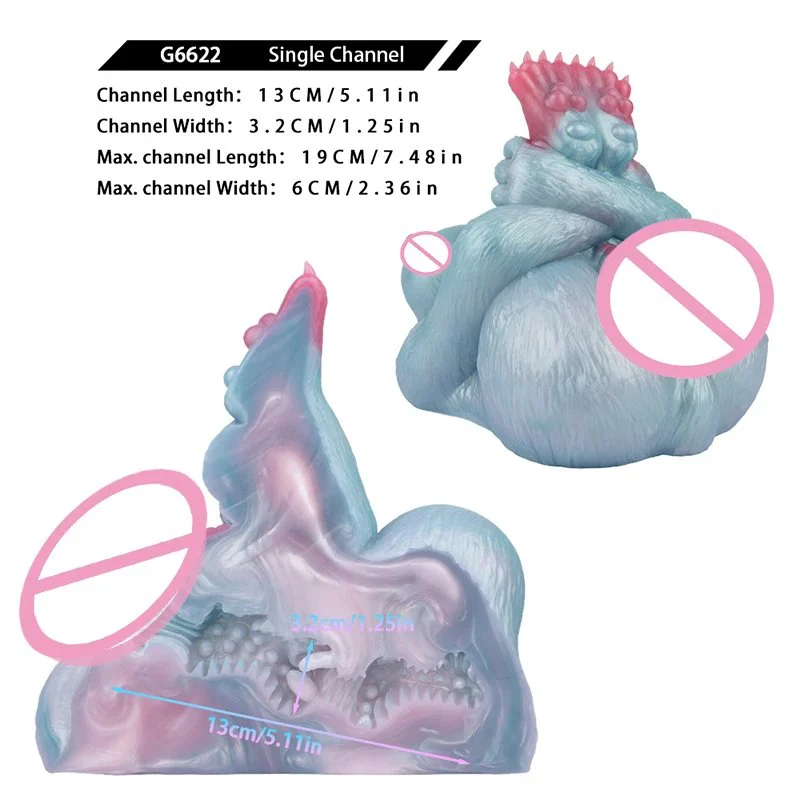 Realistic Vagina Pussy Stroker for Men Silicone Pocket Pussy Animal Bondage Design Male Masturbator Men Sex Toy