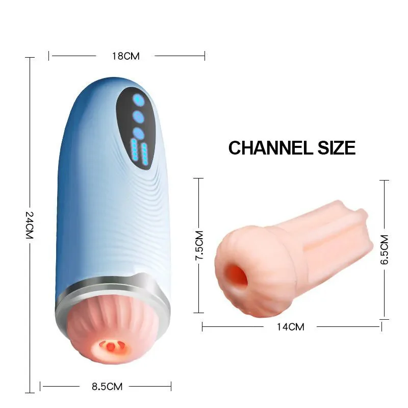 Male Masturbation Squirting Toy Heating Rotating Massager Masturbation Cup Sex Toys for Man