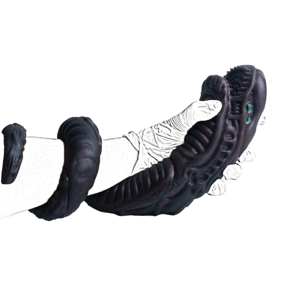 Animal Snake Shape Silicone Male Masturbator Fantasy One Channel Men's Stroker Pocket Pussy Realistic Vagina Man