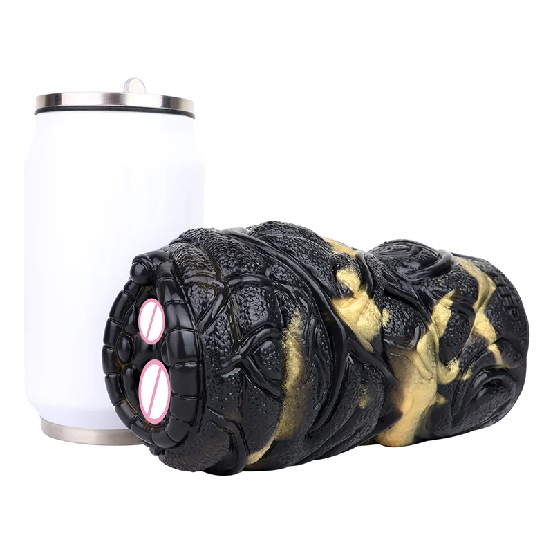 Enlargement Male Silicon Masturbation Cup Hands-free Male Masturbation Cup Sex Toys for Men