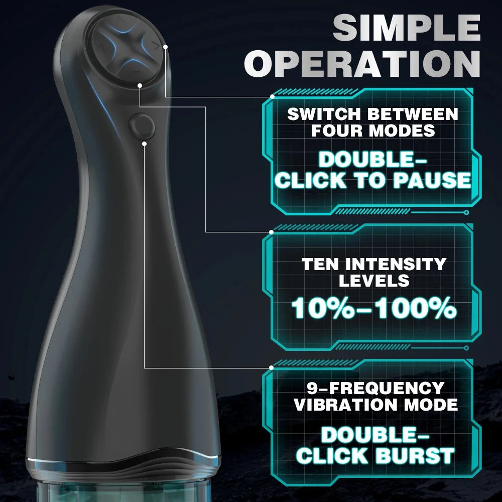 Rotating Automatic Male Masturbators Masturbation Machine Cup Vibration Sex Toy for Men