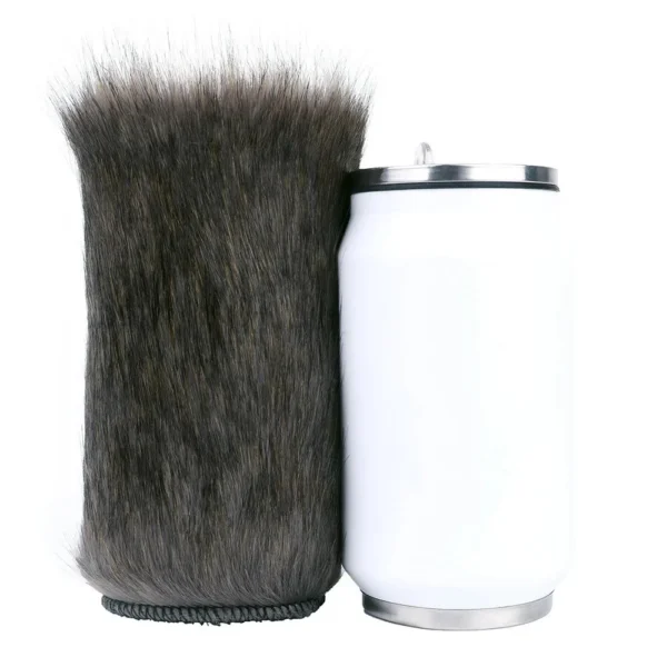 Silicone Male Masturbator in Fur Dual Hole Sex Toys for Men Realistic Dog Vagina Pocket Pussy All-pass Channel