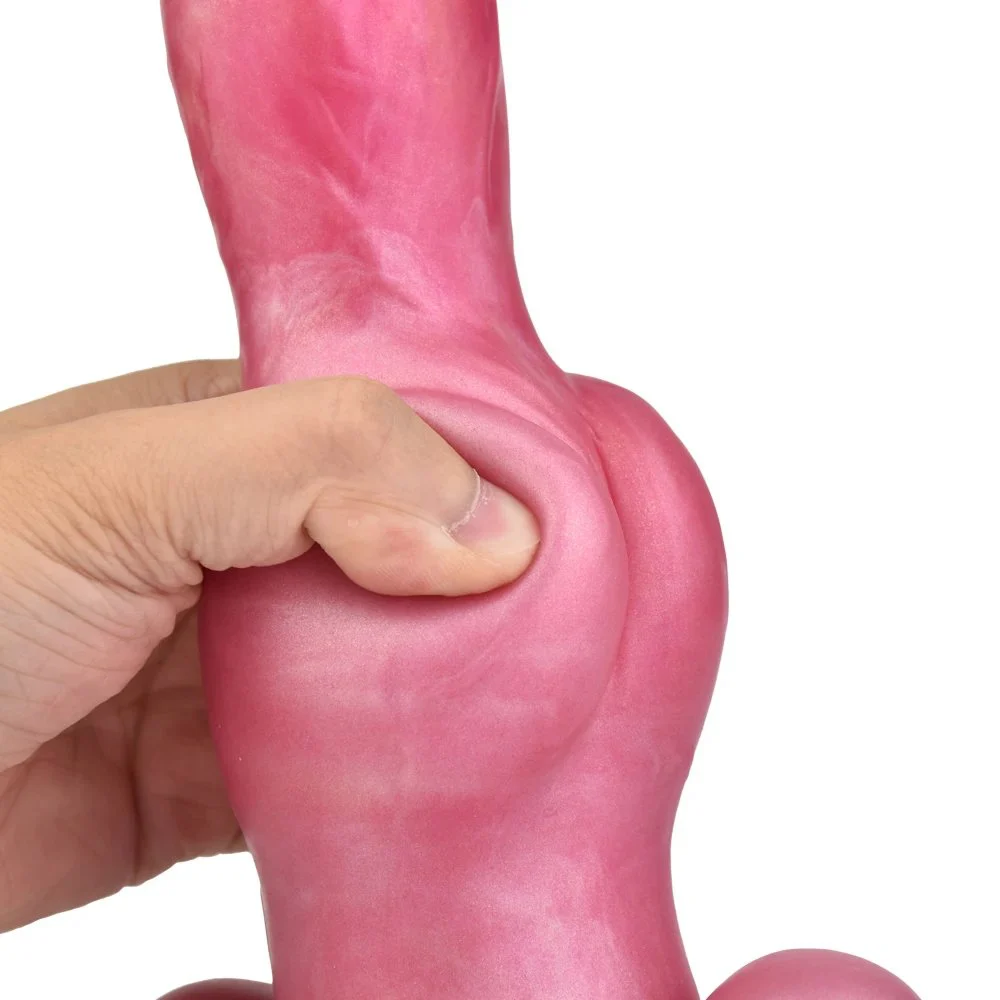Tretching Vibration Dog Dildo for Women Anal Plug Sexual Stimulation Vibration Sex Toys for Man and Woman