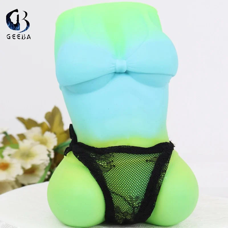 Erotic Products Adult Masturbators Soft Silicone Vaginator for Men Masturbator Cup Male Sex Toys Half Doll Toys