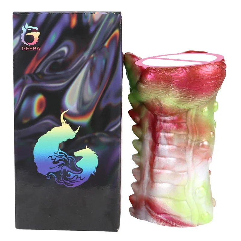 Fantasy Cattle Airplane Cup Masturbating Sex Toy Soft Suction Cup Anal Sex Toy Realistic Skin Silicon Vagina for Men