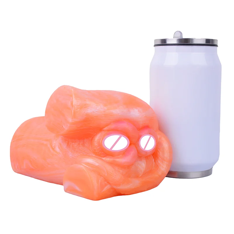 Enlargement Animal Male Silicon Masturbation Cup Hands-free Male Masturbation Cup Sex Toys for Men