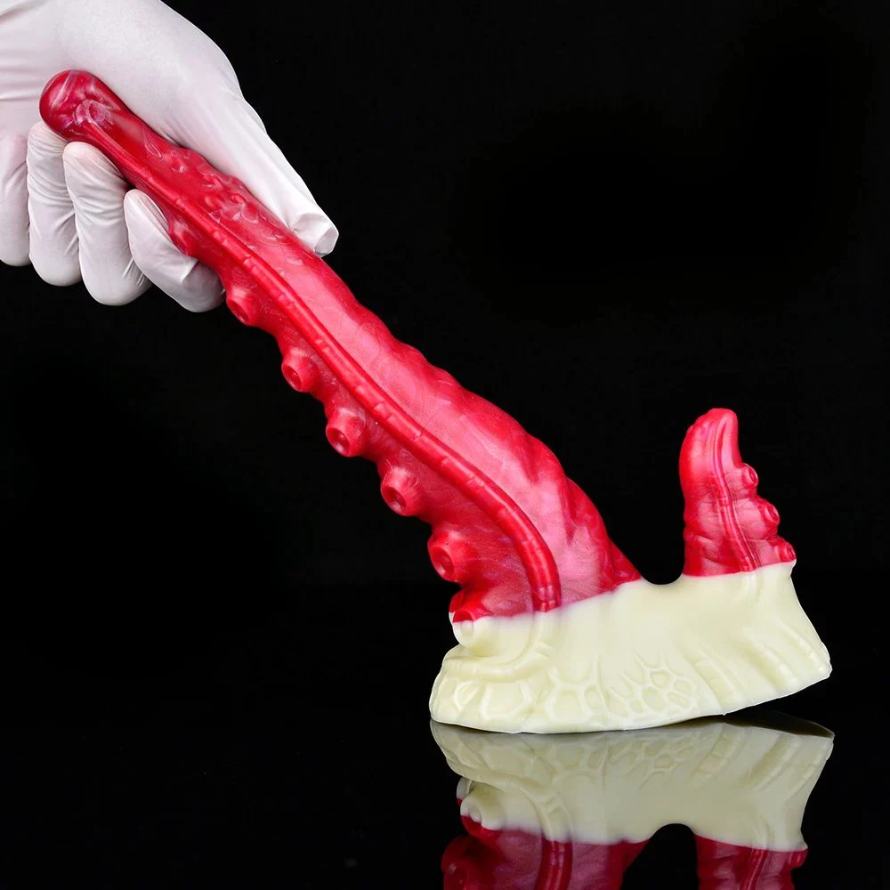 Tapered Tentacle Dildo for Beginners Hand Free Anal Dildo for Men for Women Monster Dildo Large Anal Plugs Sex Toys