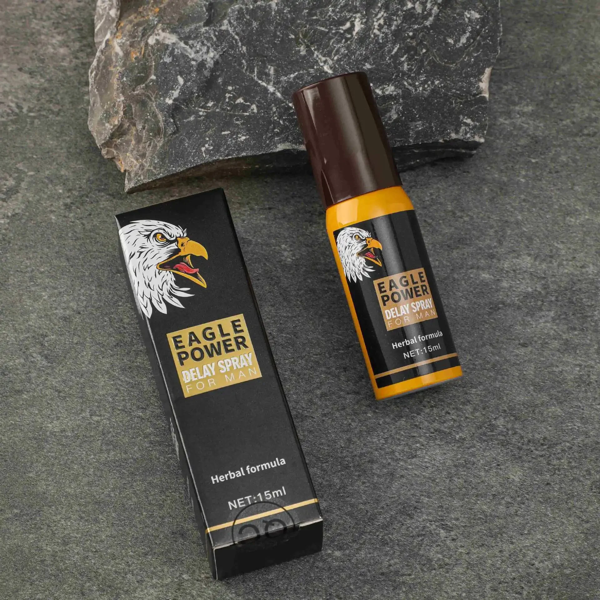 Delay Spray Adult Sexual Products 15ML Natural Herbal Eagle Power Delay Spray for Man