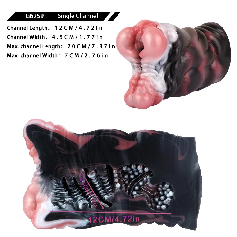 Monster Male Masturbation, Masturbation Sleeve Realistic Pocket Animal, Reusable Male Masturbation Men Pocket Sex Toy