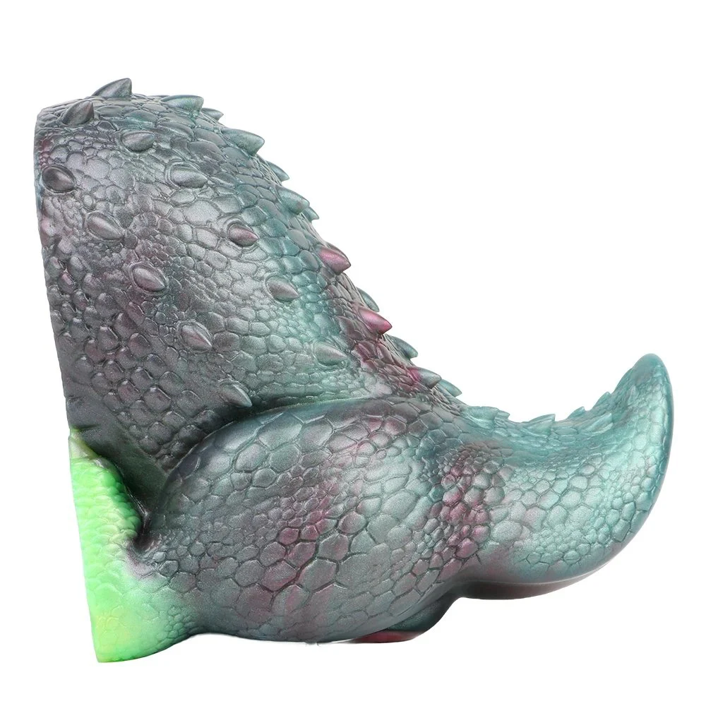 Fantasy Lizard Iridescent Lizard Queen Butt Mold Soft Silicone Masturbator Cup Male Masturbator Adult Toys