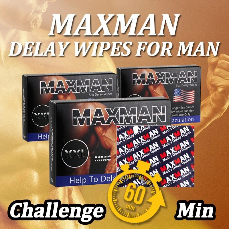 Delay Wipe 10Pcs Box Sex Delay Wipes Strong Men Delay Wet Tissues Max Man Delay Wipe