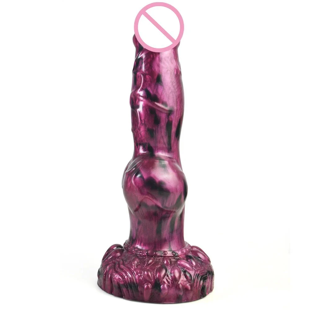 Super Large 24.5cm Silicone Comfortable Soft Penis Dildo Sex Toy Craft Toys for Gay
