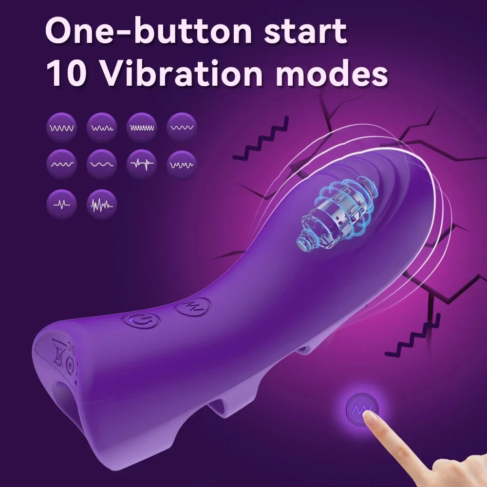 Sourcing Agent Mini G-Spot Vibrators Nipple Stimulator Finger Vibrators Female Sex Toys for Couples Pleasure