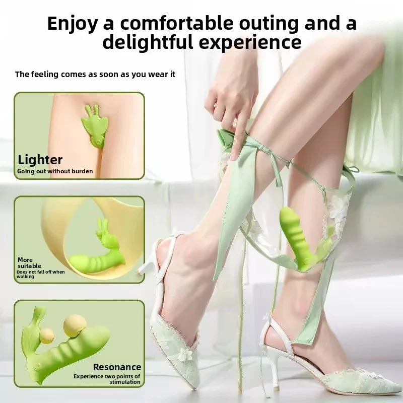 App Controlled Wearable Vibrator Dildo Anal Butterfly Vibrator for Woman Female Adult Sex Toys for Couples