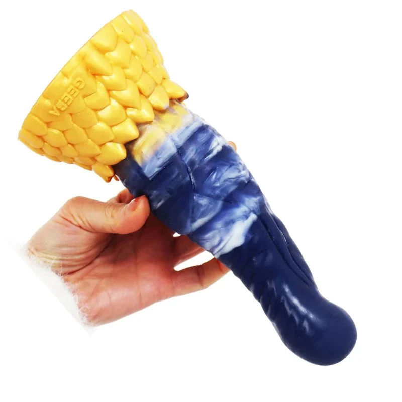 Super Soft Flexible High-grade Silicone Dildo Colorful Fantasy Sex Toys with Huge Head for Butt Plug Male Pleasure Toys