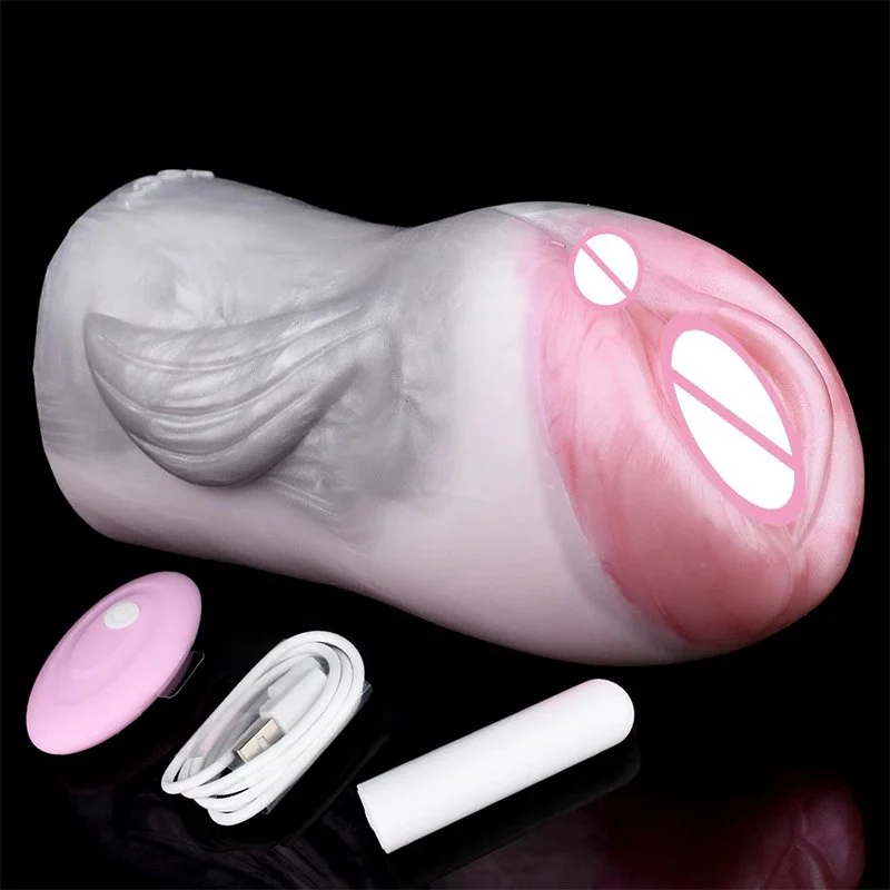 Pocket Pussy Animal Realistic Masturbator Simulation Dolphin Vaginal Pocket Pussy Vibrator Masturbating for Men
