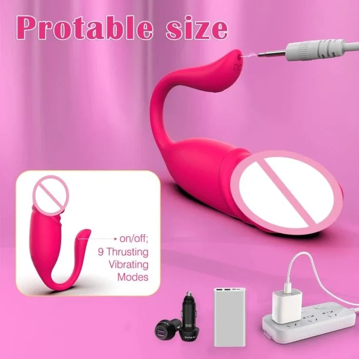 Wireless Kegel Ball Vibrator Sex Toys for Couples Long Distance Mobile App Remote Control Bullet Vibrating for Egg USB