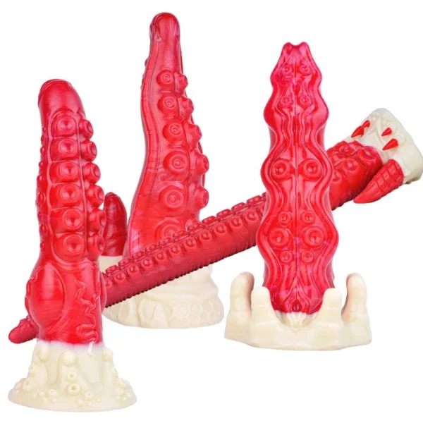 Tentacle Sex Toys Anal Toys for G Spot Stimulation Huge Monster Silicone Dildo Anal Plug Animal Dildo Faak