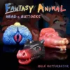 Dragon Mouth Male Masturbators Pocket Pussy Onehole Fantasy Silicone Men Penis Stroker Animal Masturbator Cup Toy